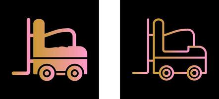 Forklift Vector Icon