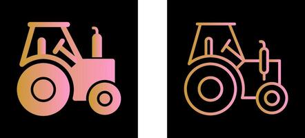 icono de vector de tractor