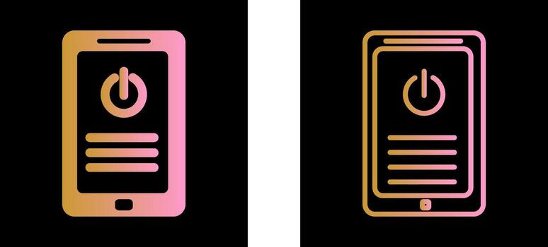 Shutdown Button Vector Icon