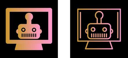 Artificial Bot Vector Icon