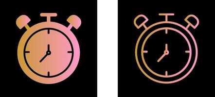 Large Clock Vector Icon