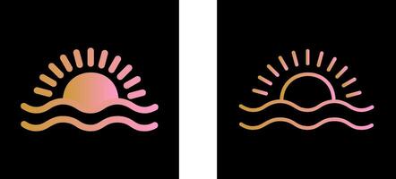 Sunrise Vector Icon