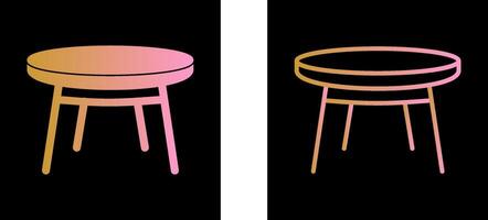 Small Table Vector Icon