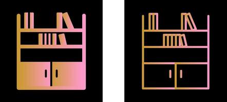 Book Shelf Vector Icon