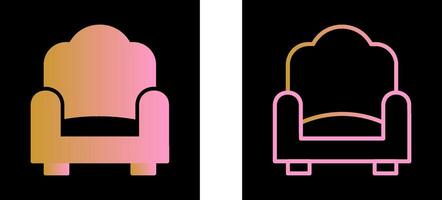 Single Sofa Vector Icon