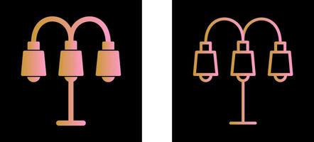 Lamp with stand Vector Icon