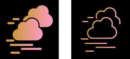 icono de vector de nube