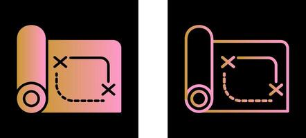 Pirate Map Vector Icon