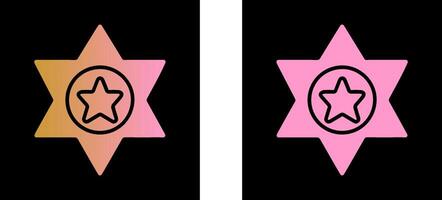 Sheriff Vector Icon