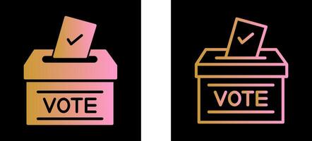 Ballot Vector Icon