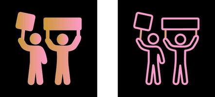 Protester Vector Icon