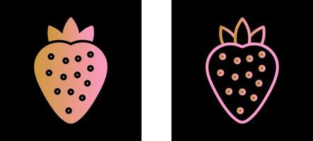 Strawberry Vector Icon