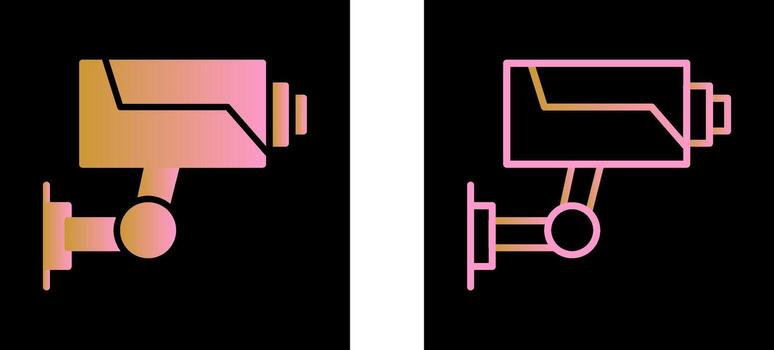 Security Camera Vector Icon