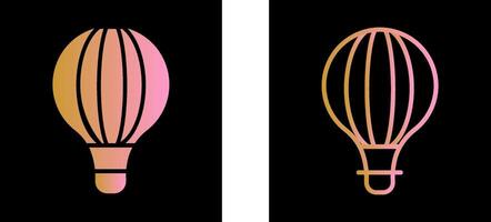 Hot Air Balloon Vector Icon