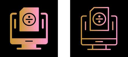 Divide Vector Icon