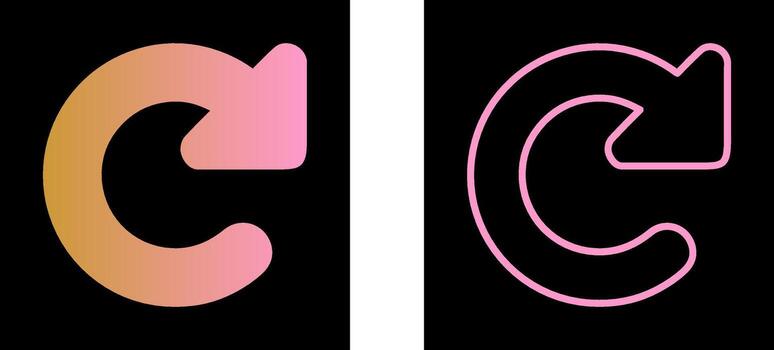 actualizar icono de vector