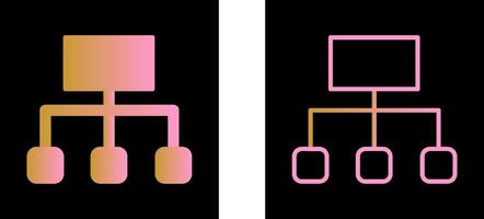 Flowchart Vector Icon