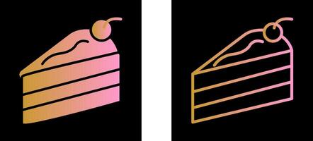 Cake Slice Vector Icon