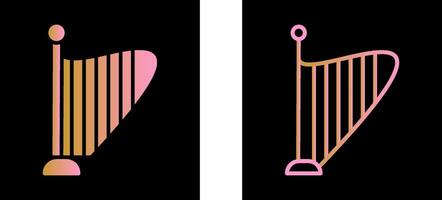 Harp Vector Icon