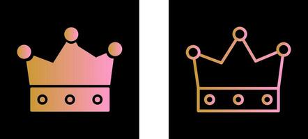 King Crown Vector Icon