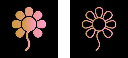 Small flowers Vector Icon