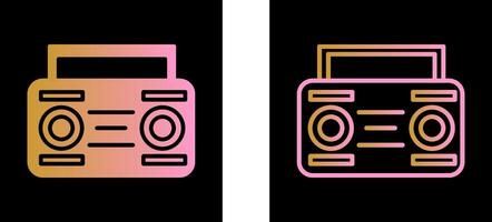 Cassette Player Vector Icon