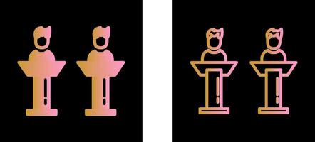 Debate Vector Icon