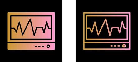 Electrocardiogram Vector Icon