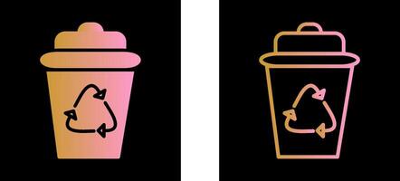 Recycle Bin Vector Icon