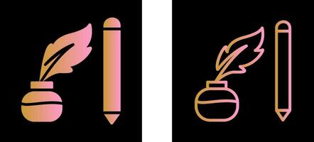 Writing Equipment Vector Icon