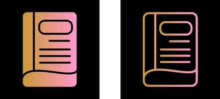 Notebook Vector Icon