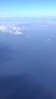 Vertical Video of Clouds Seen by Plane