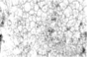 a black and white halftone pattern with dots grunge texture, vector