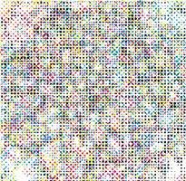 a colorful halftone pattern with dots, a colorful CMYK pattern of dots on a white background, a colorful CMYK background with a lot of dots and dots, vector