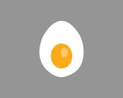 Boiled egg vector