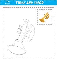 Hand-drawn trace and colour cars and vehicles vector