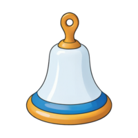 AI generated Bell Hand Drawn Cartoon Style Illustration png