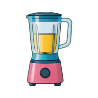 AI generated Blender Hand Drawn Cartoon Style Illustration png