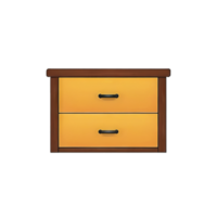 AI generated Drawer Hand Drawn Cartoon Style Illustration png