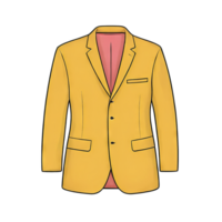 AI generated Jacket Hand Drawn Cartoon Style Illustration png