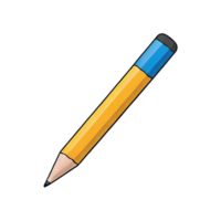 AI generated Sharp Pencil Hand Drawn Cartoon Style Illustration png