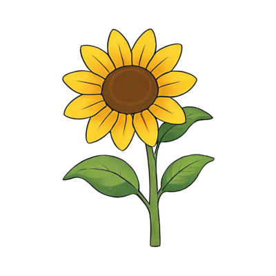 Sunflower Cartoon PNGs for Free Download Sunflower Cartoon PNGs for Free Download