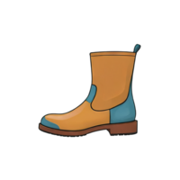 AI generated Boot Hand Drawn Cartoon Style Illustration png