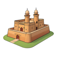 ai genererad fort hand dragen tecknad serie stil illustration png