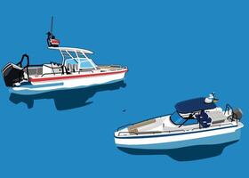 premium boat and ship illustration vector designs