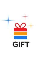 gift idea vector logo design simple