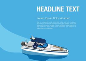 premium boat and ship illustration vector designs