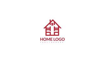 logotipo inteligente creativo para el hogar que detalla con un fondo limpio vector