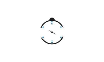 reloj icono vector ilustración, eps10.