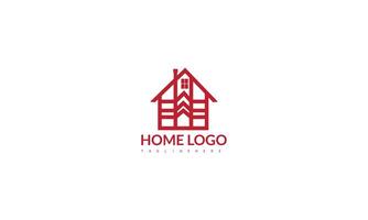 logotipo inteligente creativo para el hogar que detalla con un fondo limpio vector